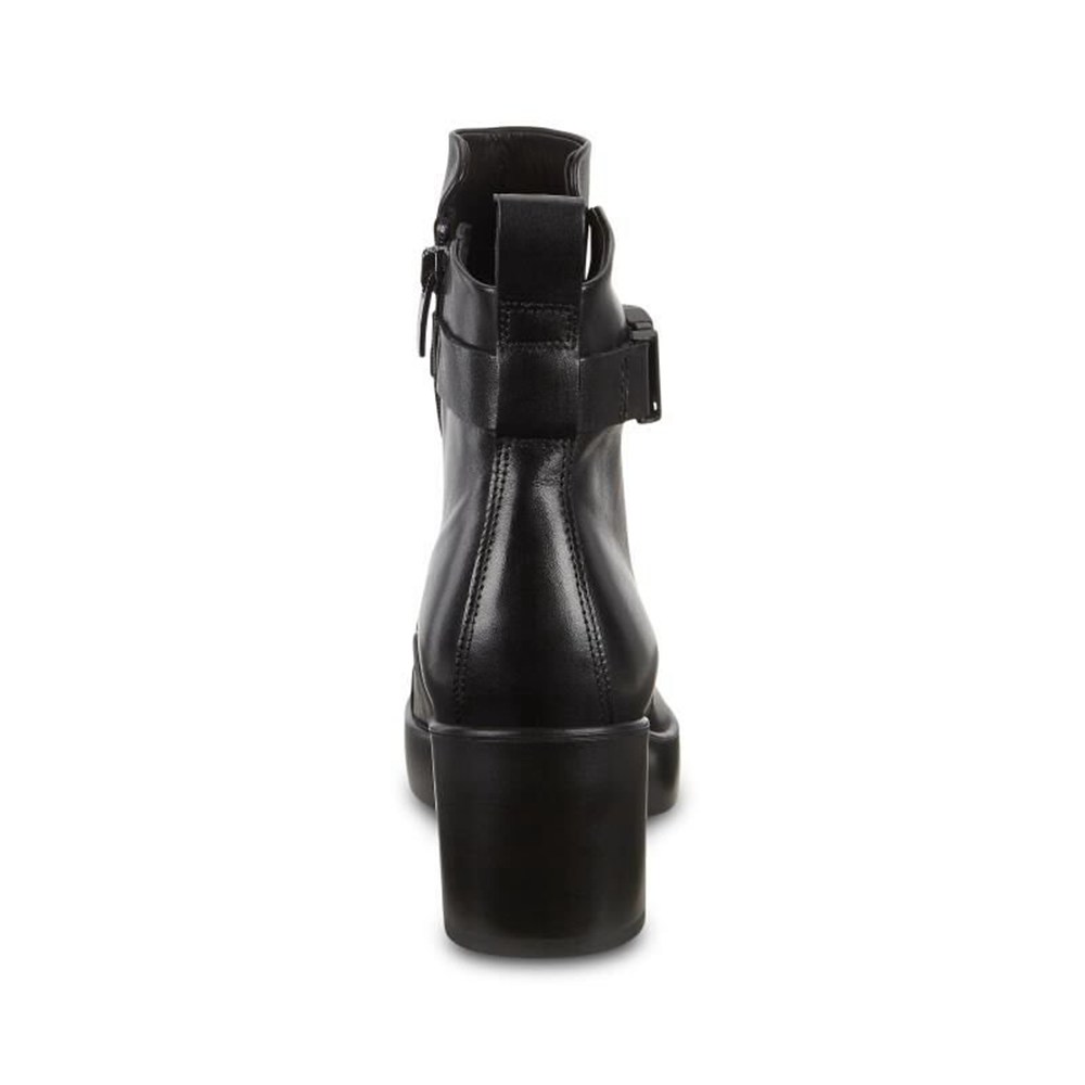 Womens Boots - ECCO Shape Sculpted Motion 35 Mid-Cut - Black - 9630YJCSF